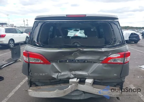 2012 Nissan Quest S z USA, uszkodzony, nr VIN JN8AE2KP5C9032958